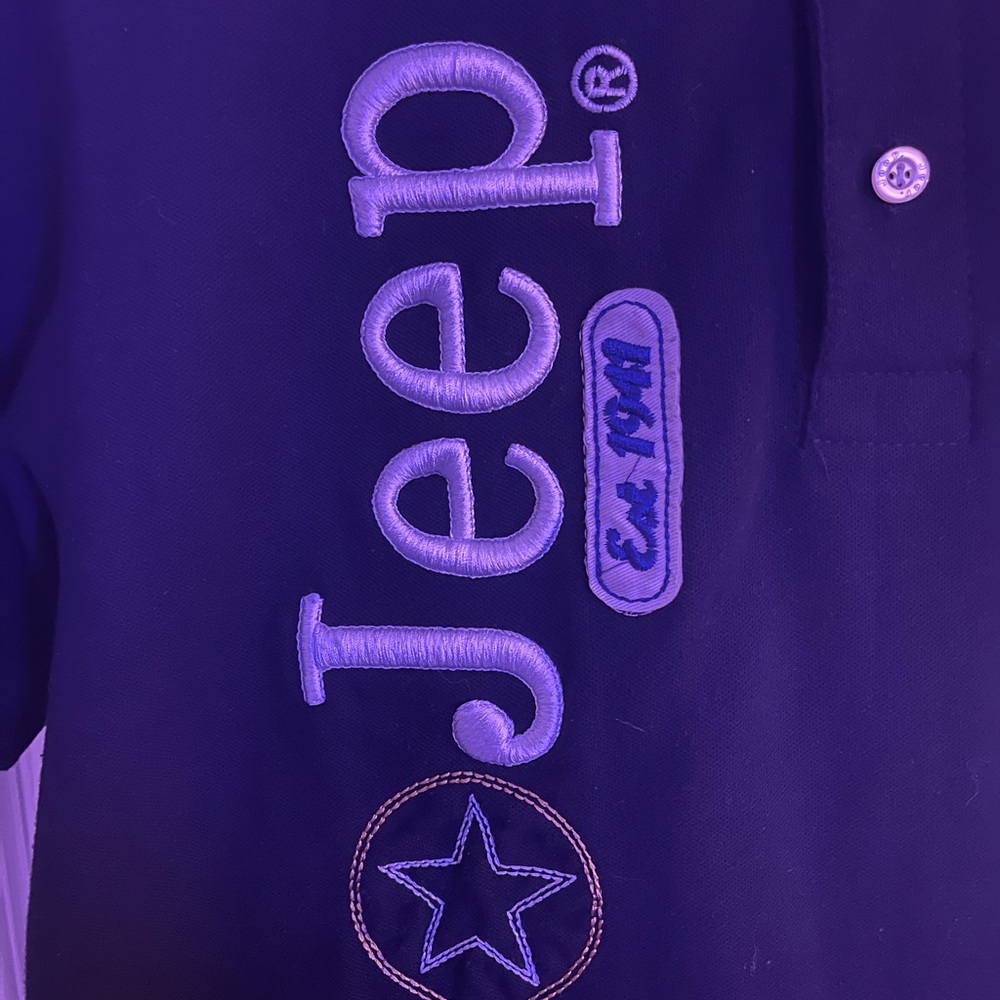 Jeep Dark Blue Embroidered Patch - Picture 2 of 5